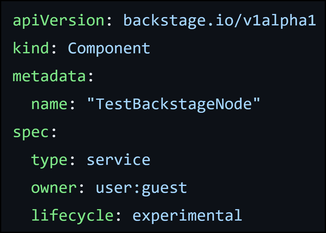 Unlock Hidden Perks in Your Backstage Software Catalog 11 A catalog-info.yaml example file