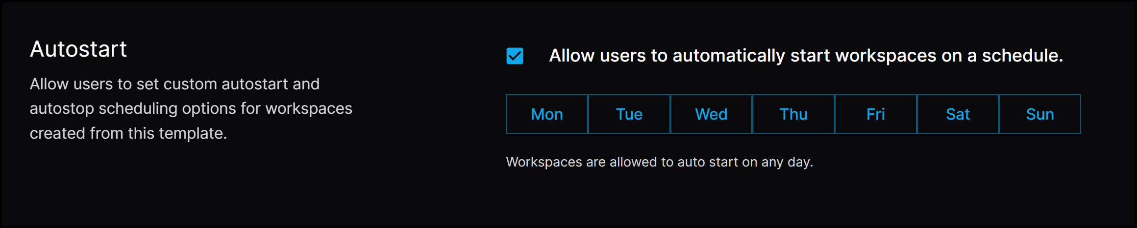 Coder's Auto-Start Feature