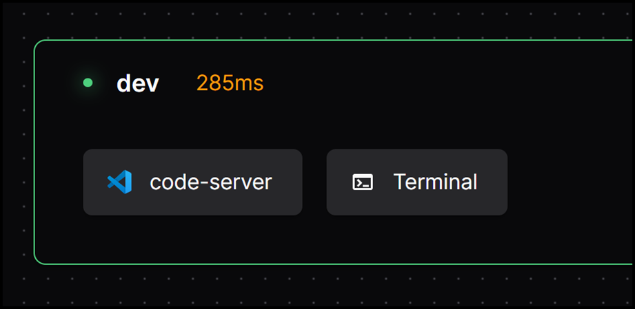 A Coder workspace with no local IDE