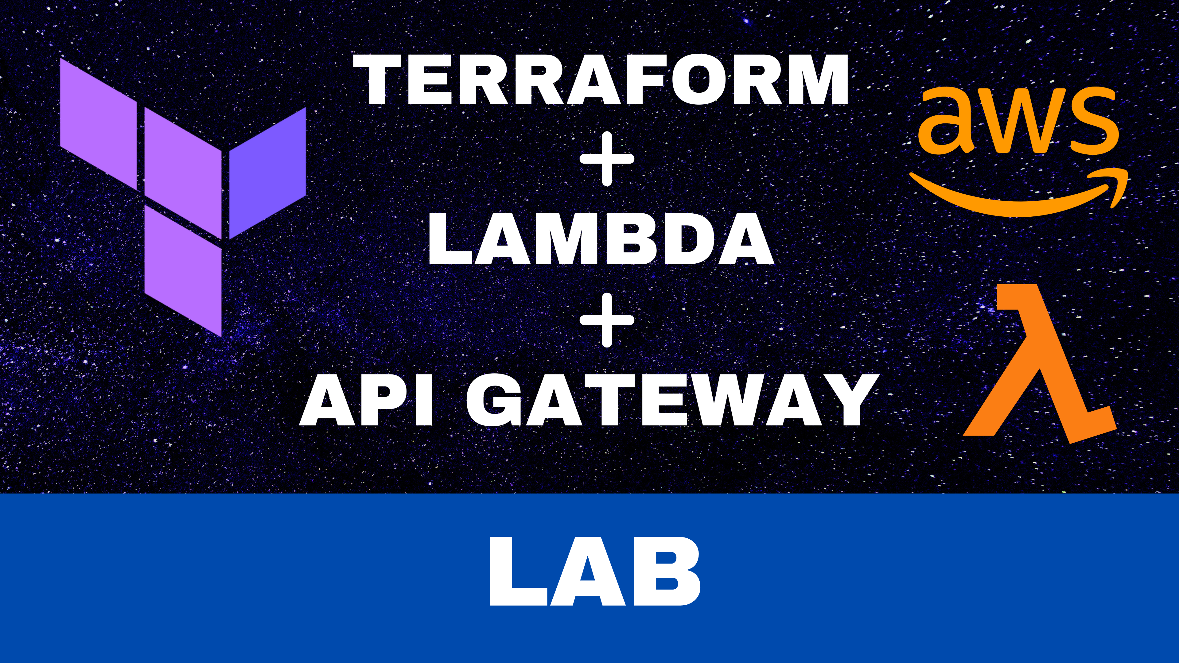 Terraform + Lambda + API Gateway Lab 3 Terraform + Lambda Lab