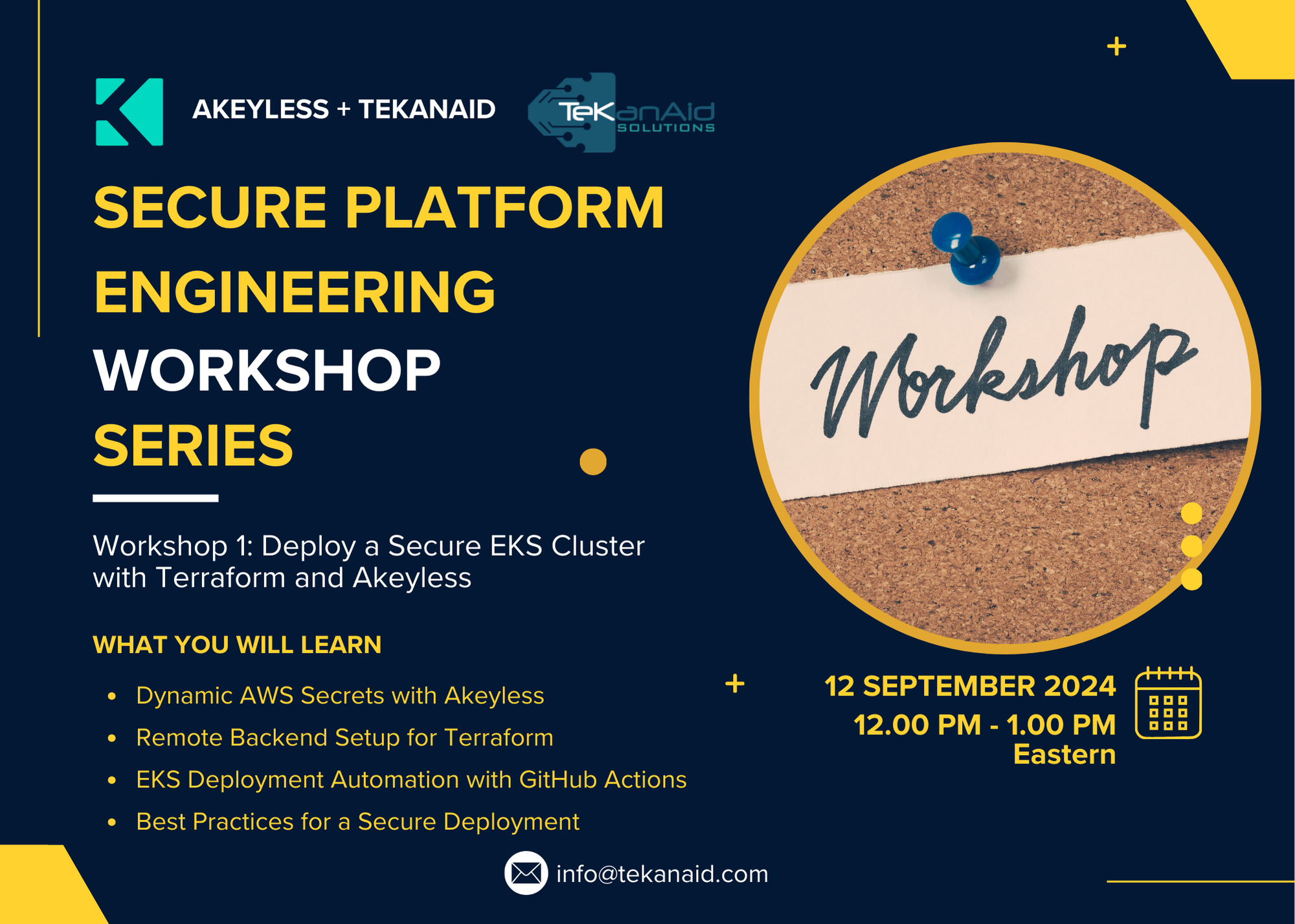 Akeyless Workshops