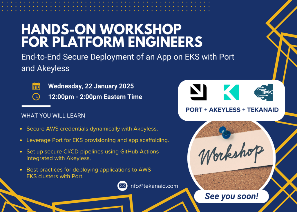Port and Akeyless Workshop