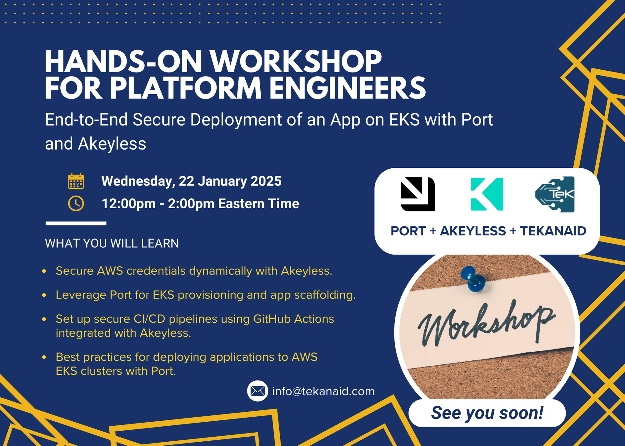 Port and Akeyless Workshop