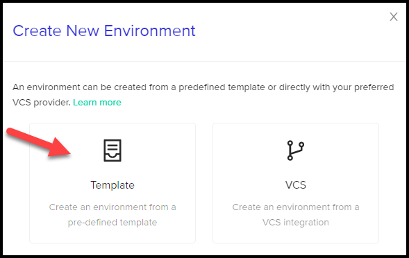 env0 - A Terraform Cloud Alternative 38 Create an Environment from a Template
