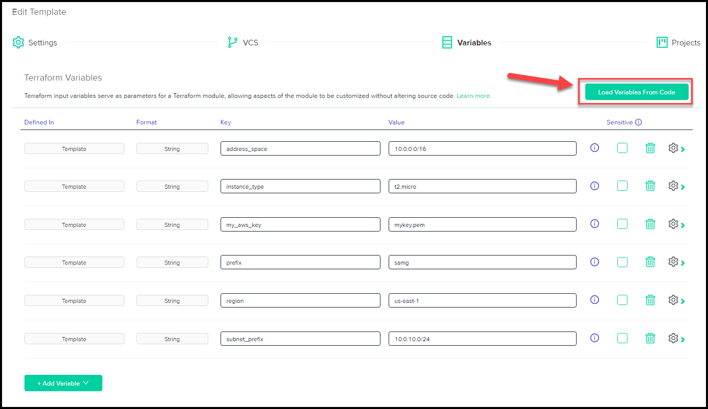 env0 - A Terraform Cloud Alternative 29 Easy way to load variables from theTerraform code