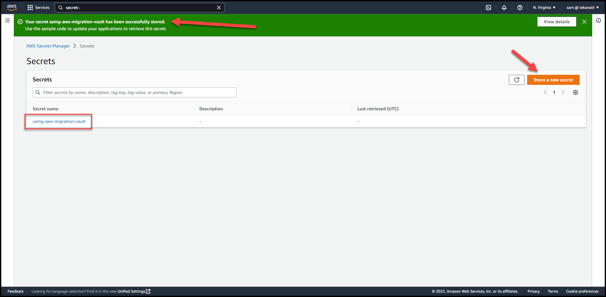 Migrate Secrets from AWS Secrets Manager to HashiCorp Vault with Terraform 37 Create a second secret