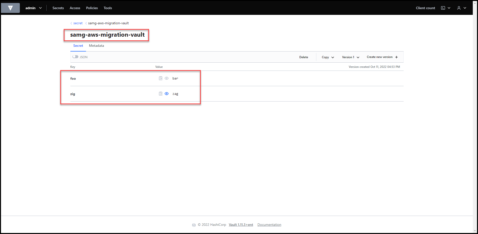 Migrate Secrets from AWS Secrets Manager to HashiCorp Vault with Terraform 182 Secrets Revealed