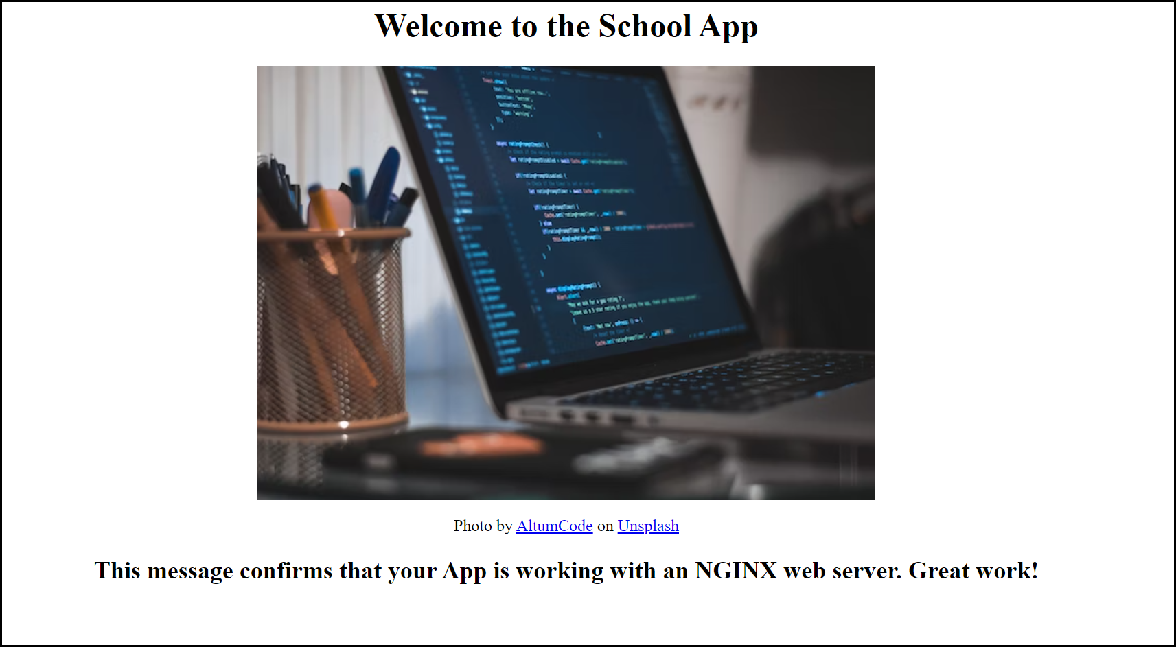 Terraform for Beginners - A Beginner's Guide to Automating Cloud Infrastructure 119 Web Server Page