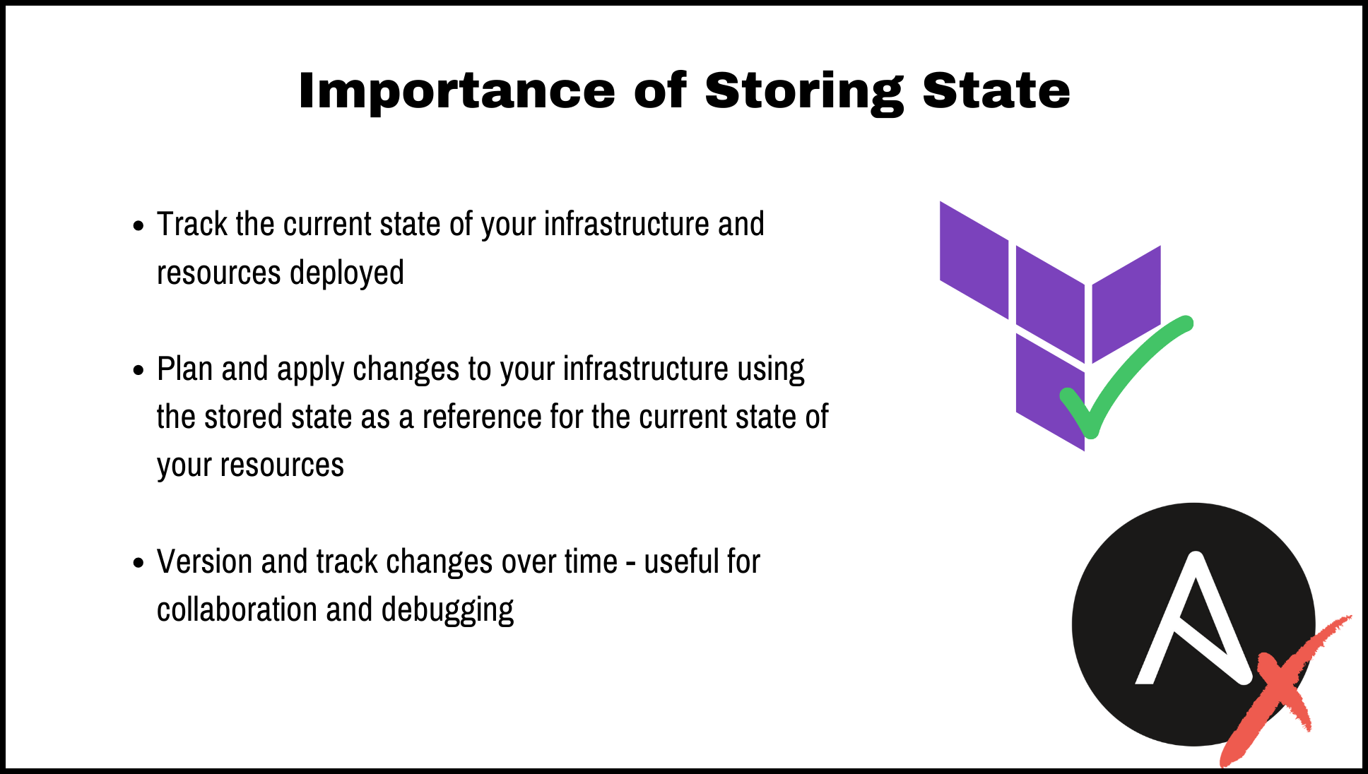 Importance of Infrastructure State