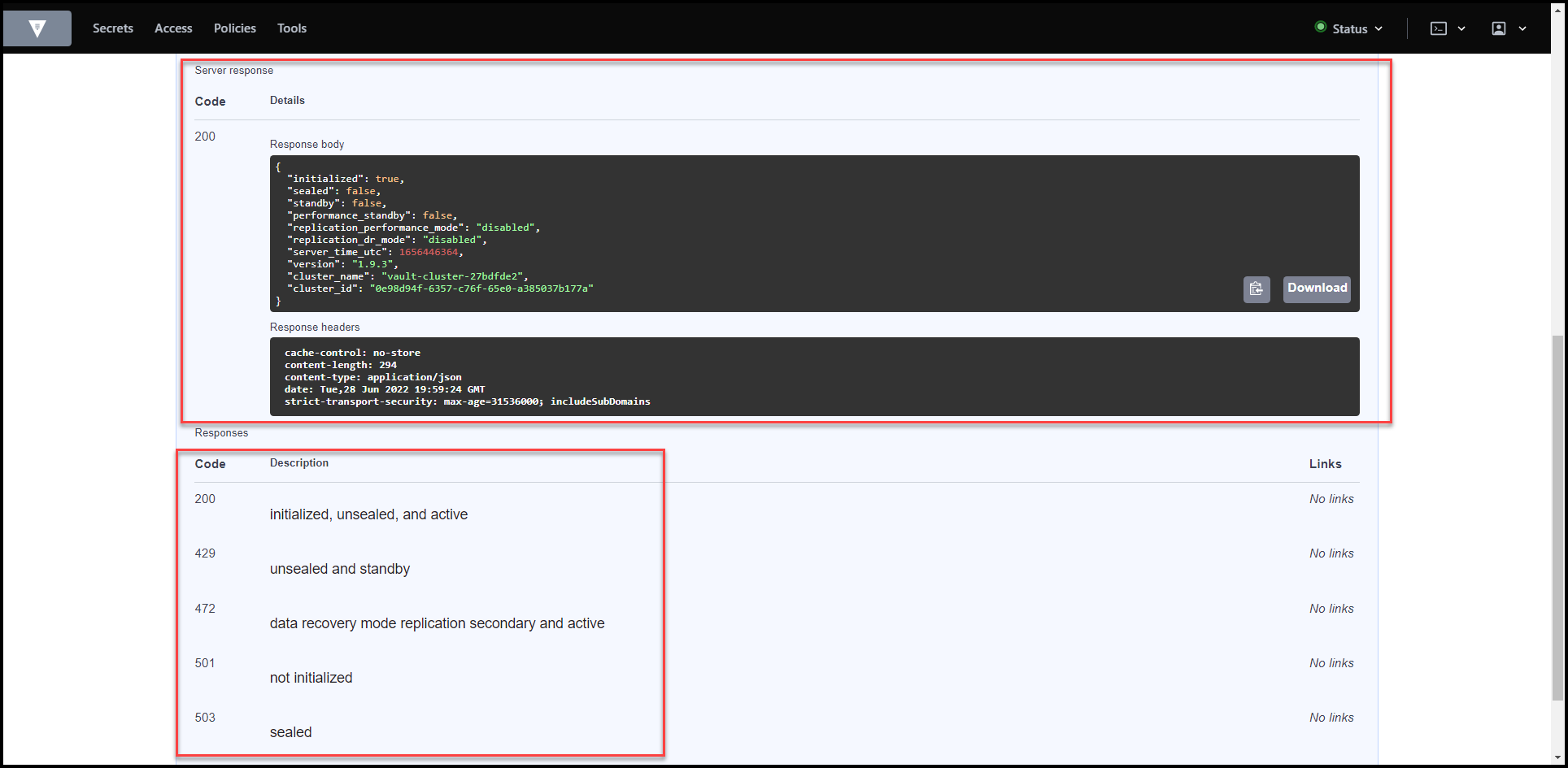 HashiCorp Vault API Tutorial and Pro Tips 38 Server Response and Response Codes